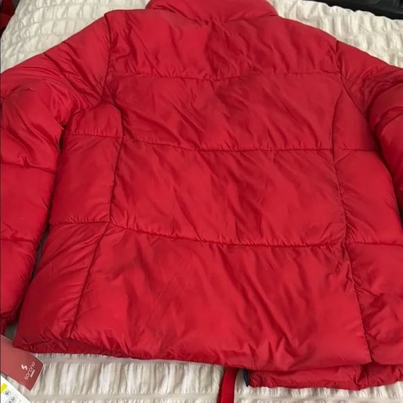 Tommy Hilfiger Vibrant Red Quilted Jacket - Medium NWT - Picture 9 of 10